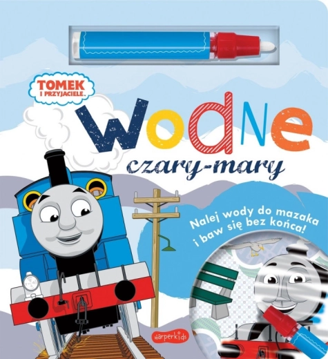 TOMÁS Y SUS AMIGOS Magia con agua – libro interactivo para niños
