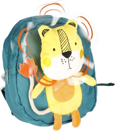 Tigger de peluche 3D en la parte frontal