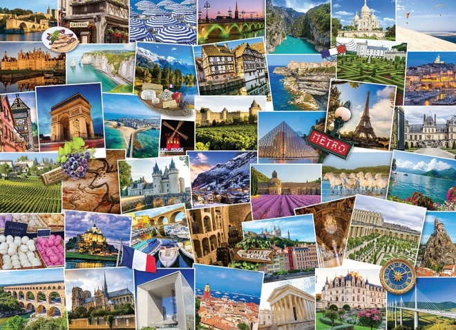 Puzzle del Faro - Francia 1000 piezas de Eurographics