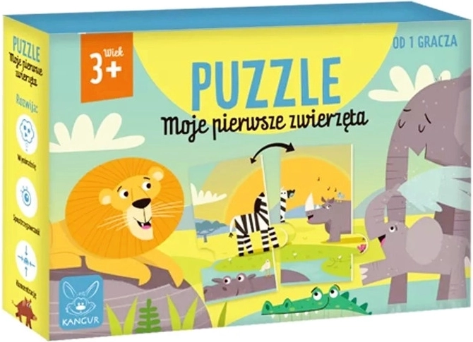 Puzzle Mis primeros animales – rompecabezas grande de suelo