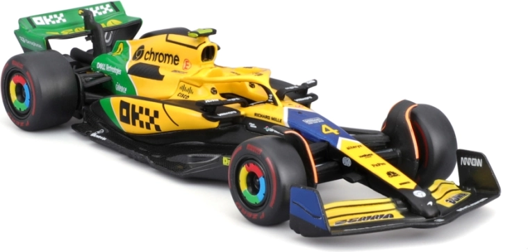 Acabado realista del coche F1 a escala 1:43