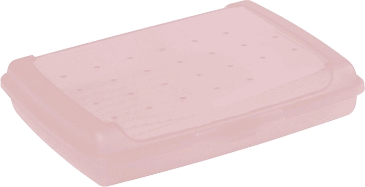 Luca click box mini rosa caja de almacenamiento 0,5 l
