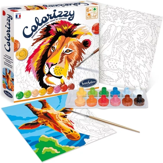 Sentosphere Colorizzy sabana – pintura por números