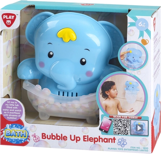 Elefante de burbujas Playgo para el baño