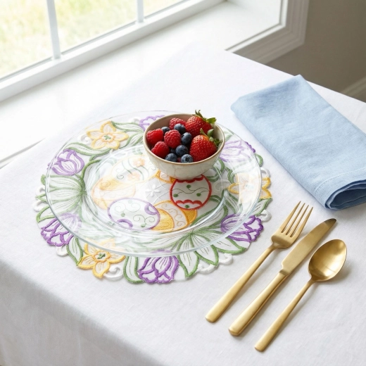 Decoración y protección de la mesa