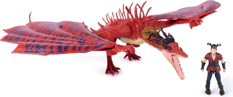 Imponente dragón con una envergadura de alas de aprox. 55 cm