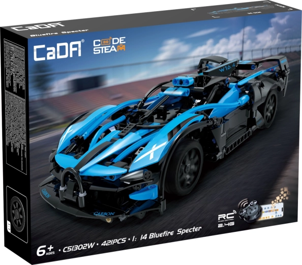 Set de construcción CADA Bluefire Specter 1 RC por control remoto