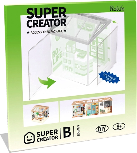 Puertas antipolvo para miniaturas Super Creator – tipo B