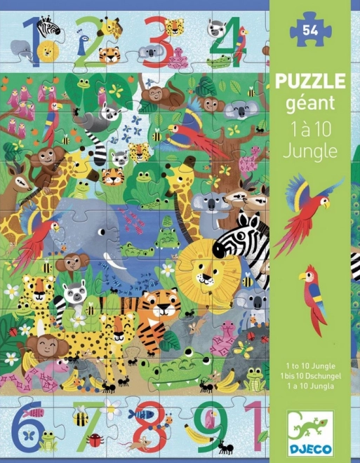 Puzle Jungla de 54 piezas de Djeco