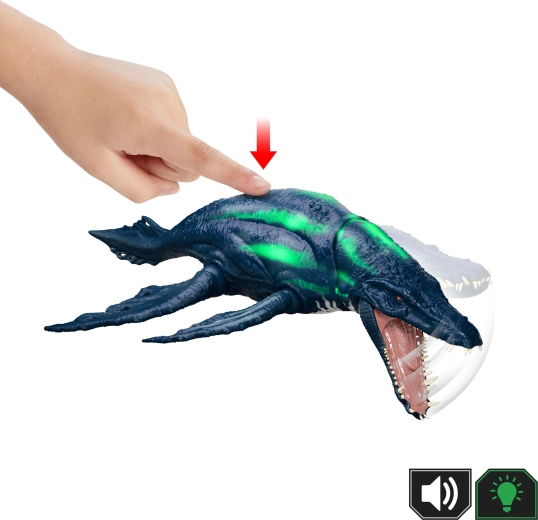 Ataque de acción con rugido al presionar la cola