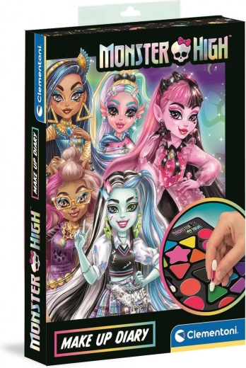 Clementoni Make Up Diary Monster High – set de maquillaje para niños