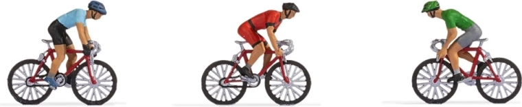 Noch set de figuras de ciclistas (H0)