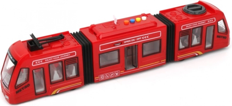 Tranvía rojo 1:16 – modelo para niños
