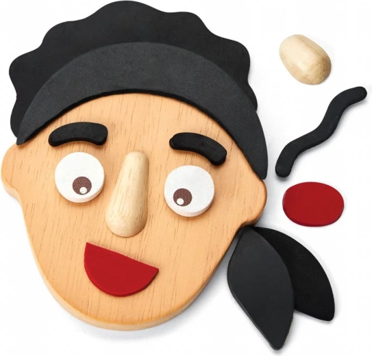 PlanToys crea tu cara – mini set