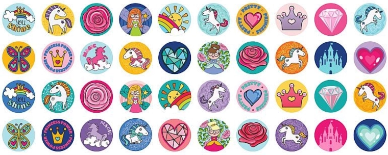 320 pegatinas para una creatividad sin fin