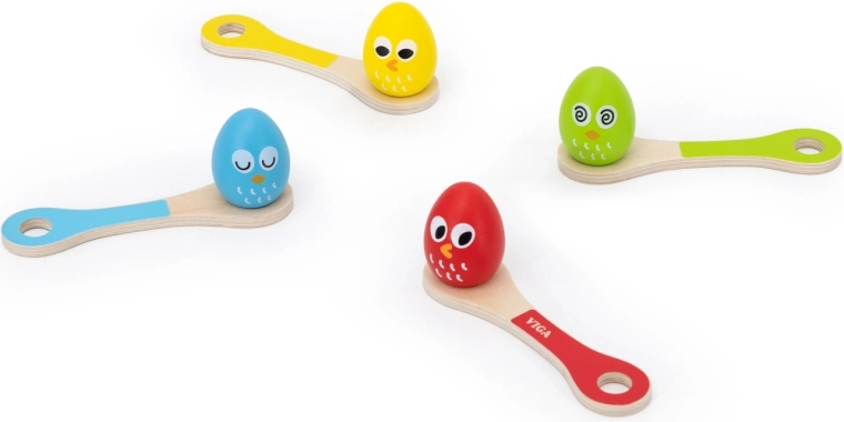 Cuatro parejas de juego de colores