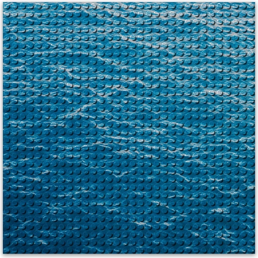 Base de construcción de diseño BRIXIES Plus - Agua 25,5 x 25,5 cm