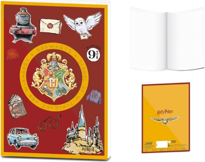 Bloc de notas rayado Harry Potter