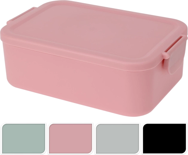 Caja para snack con cierre de clic 20 × 14 × 7 cm, mix de colores