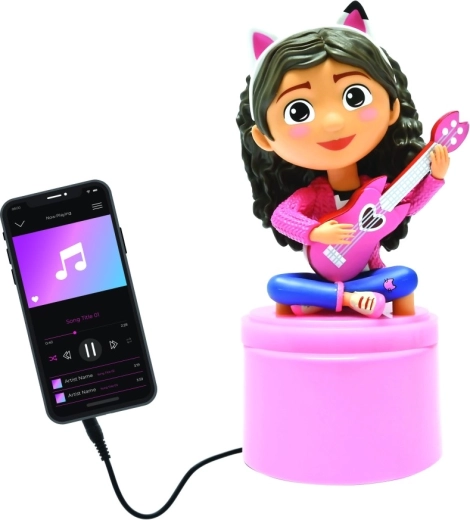 Altavoz integrado para música y cuentos