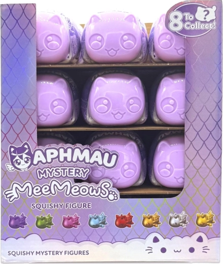 Figura blandita misterio Aphmau MeeMeows de gatito en cápsula – sorpresa