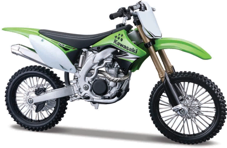 Motocicleta Maisto Kawasaki KX 450F 1:12