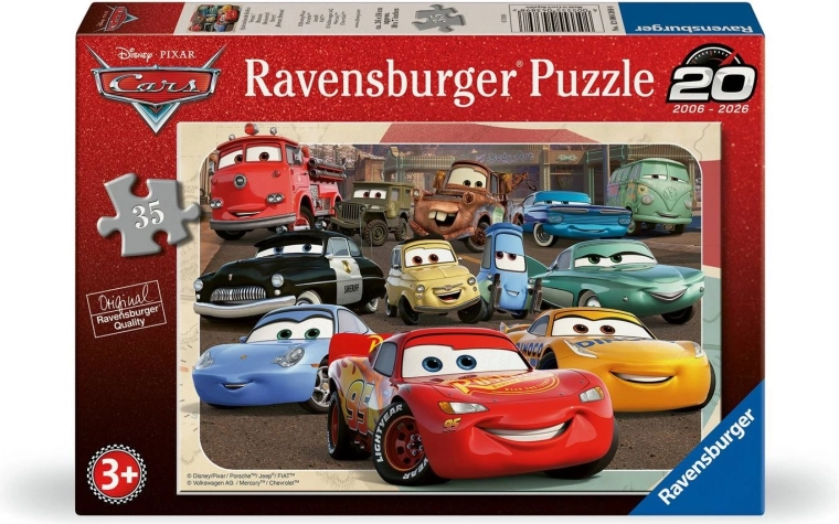 Puzzle Ravensburger Cars de 35 piezas