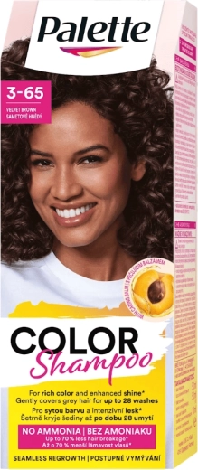 Palette Color Shampoo 3-65 castaño aterciopelado 50 ml