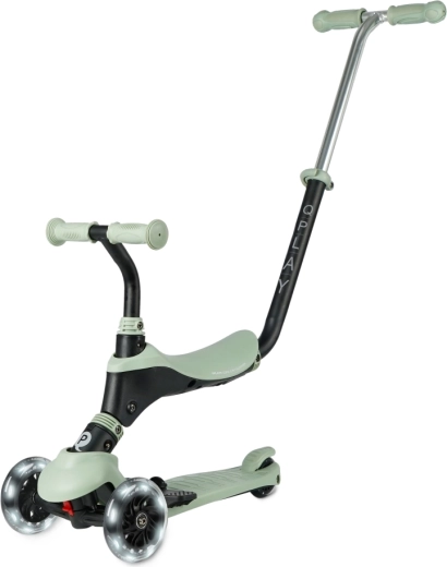 Qplay Sema Pro 3v1 patinete infantil verde