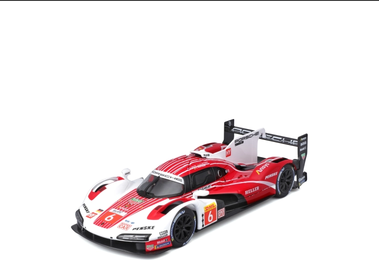Modelo metálico Bburago 1:24 Porsche 963 Racing (2024)