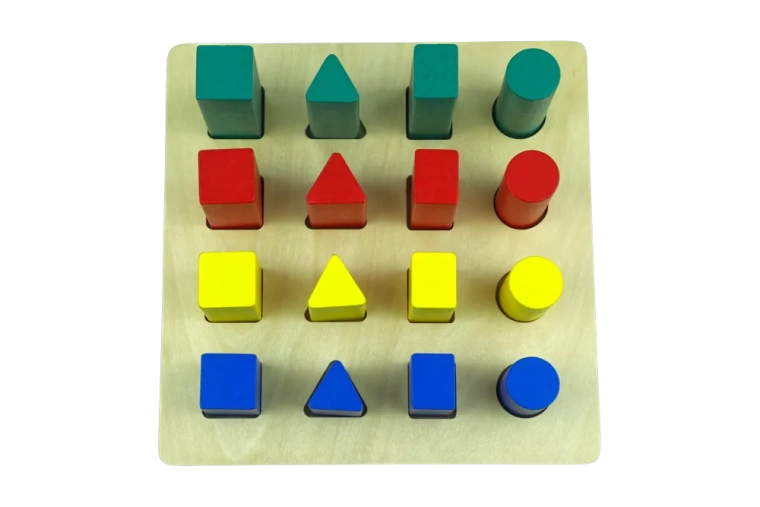 Aprendizaje de colores y alturas paso a paso