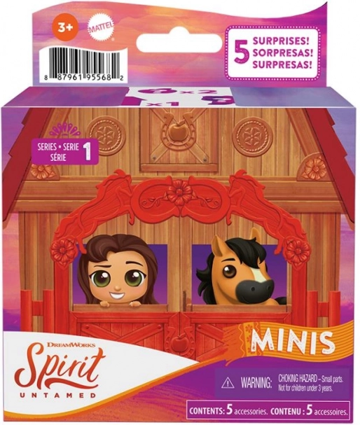 Figuras Mustang Miniponi y mini amigo rubio