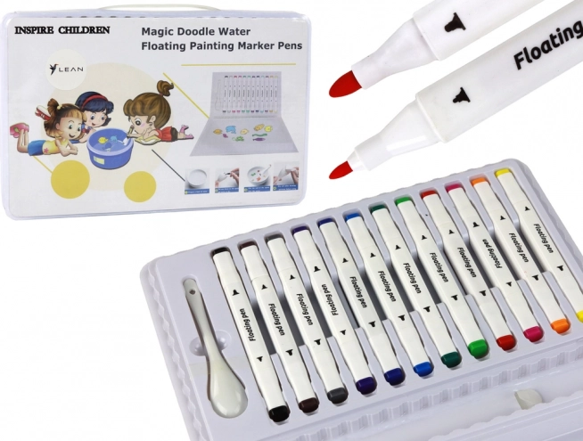 Set de rotuladores acuáticos de colores (12 uds.)