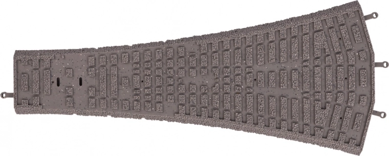 Base para desvío de tres vías