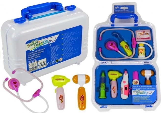 Maletín de médico con accesorios para niños