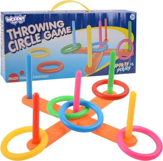 Woopie aros de lanzamiento Serso – juego familiar para entrenar la destreza
