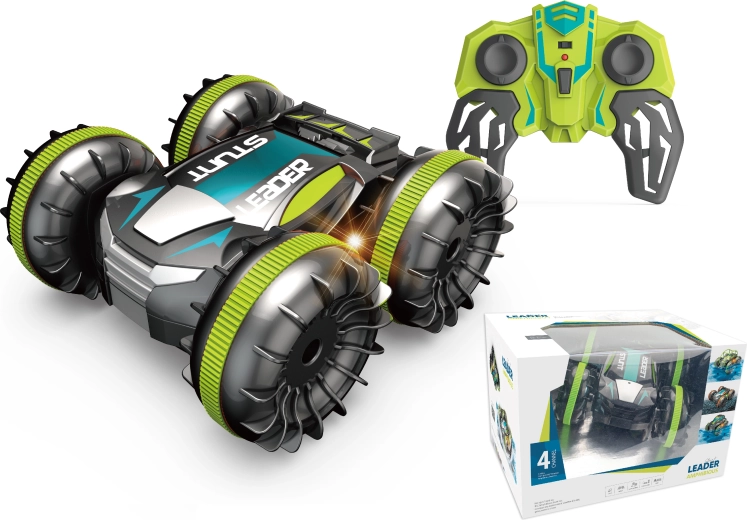 Coche anfibio RC 1:18 – verde