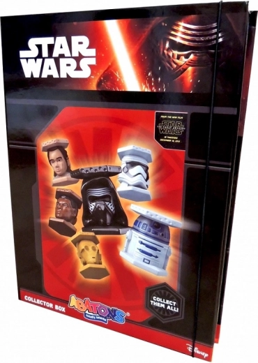 Estuche coleccionable Panini Abatons Star Wars para 60 figuras