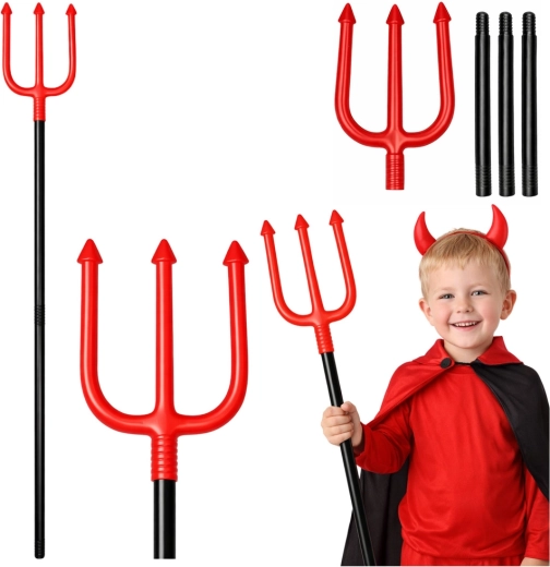 Tridente diabólico para Halloween 112 cm