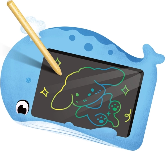 2Kids Toys tableta infantil de dibujo LCD ballena - 1 pieza