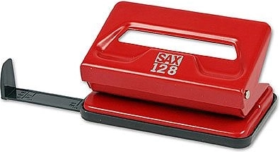 Perforadora Sax 128 roja