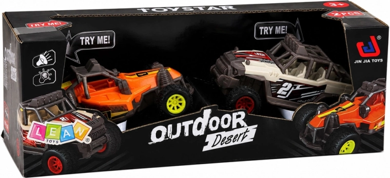 Dos buggies en el paquete para carreras y juego compartido