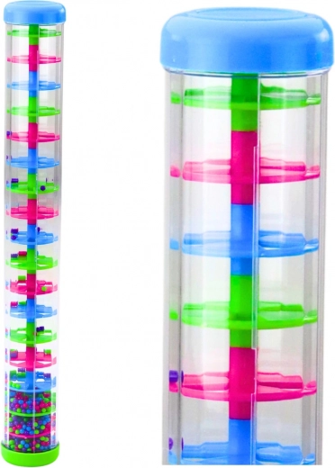 Tubo sensorial grande con bolas de colores de 40 cm