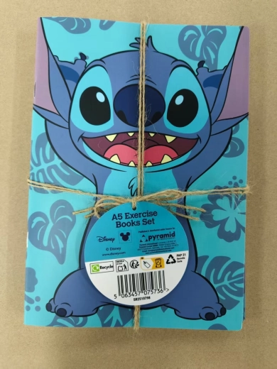 Lilo y Stitch set de cuadernos A5 Stitch (3 uds.)