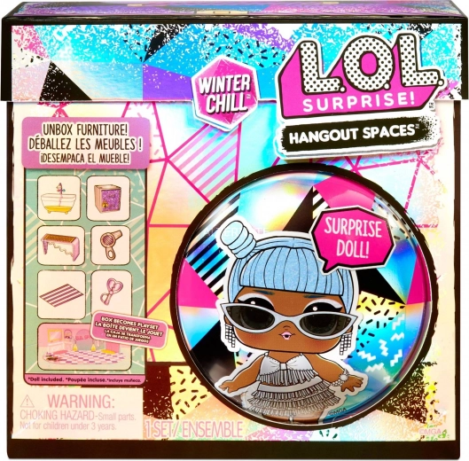 L.O.L. Surprise Winter Chill Hangout Spaces – sauna con la muñeca Ice