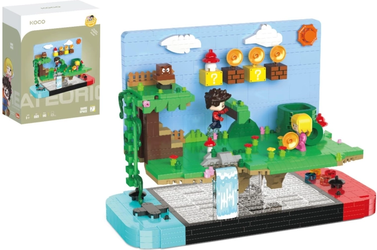 Set de construcción KOCO Videojuego, 1045 piezas