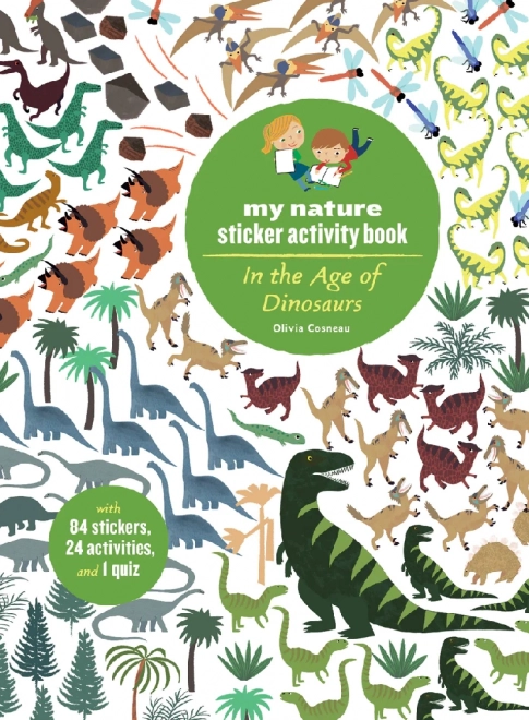 Chronicle Books libro de actividades con pegatinas – En la era de los dinosaurios