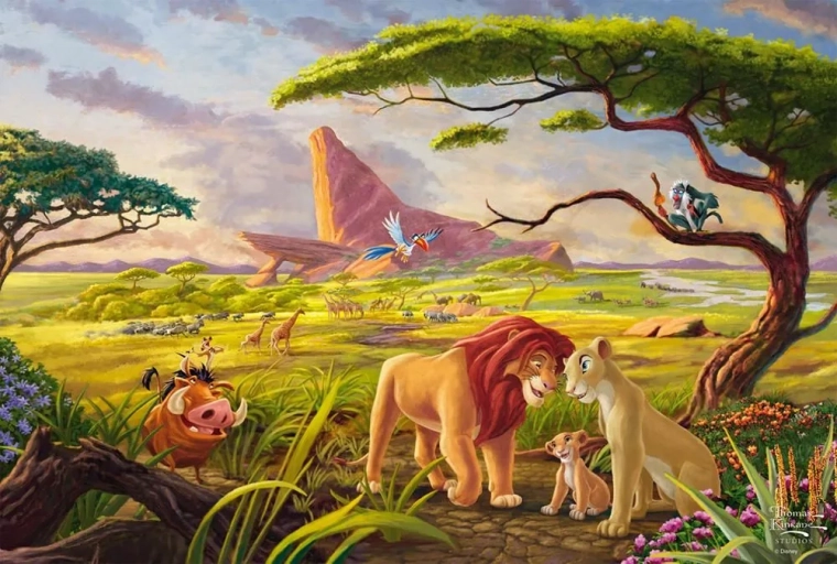 Puzzle El Rey León: No olvides quién eres