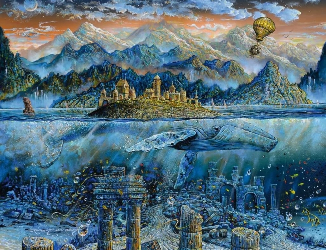 Puzzle de 2000 piezas RAVENSBURGER Sabiduría de ballena