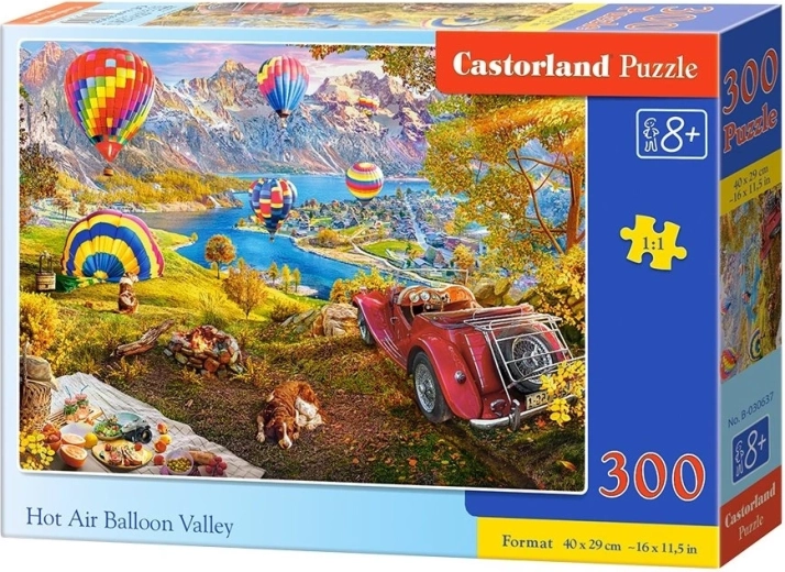 Puzzle Castorland Valle de globos aerostáticos 300 piezas